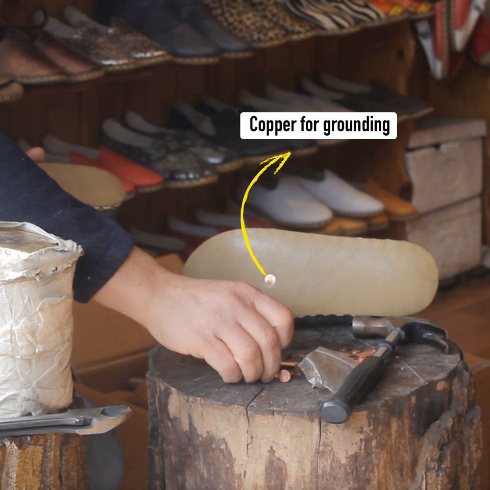 NatureFlow Grounding Shoe - Copper