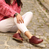 NatureFlow Grounding Shoe - Burgundy
