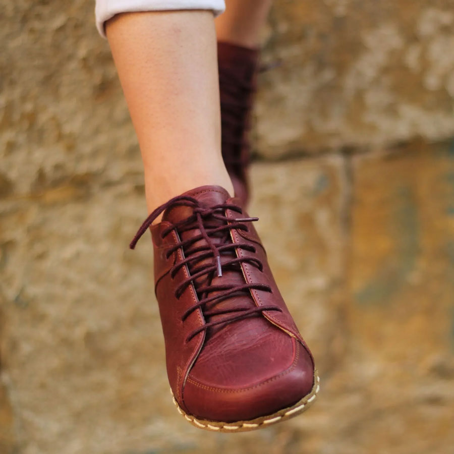 NatureFlow Grounding Shoe - Burgundy