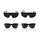2 NatureFlow Correction Glasses With 2 Free Correction Spectacles