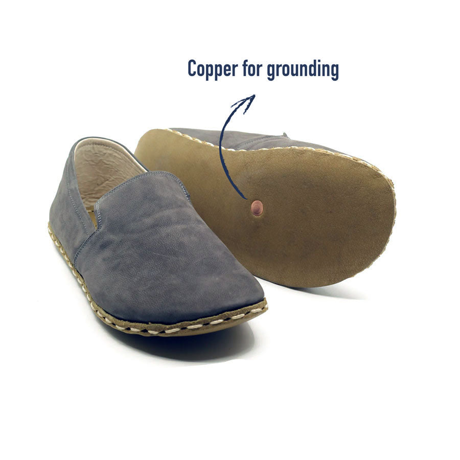 NatureFlow Grounding Shoe - Nubuck Gray