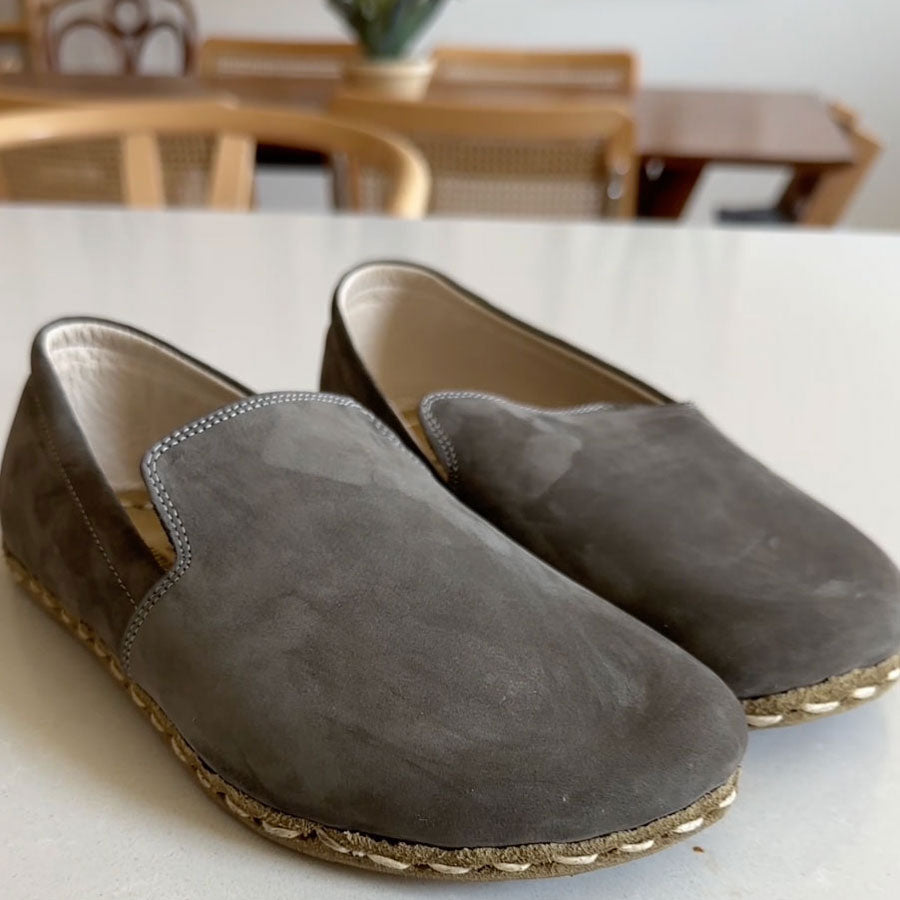 NatureFlow Grounding Shoe - Nubuck Gray