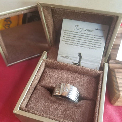 Roundins Forgiveness Prayer Ring